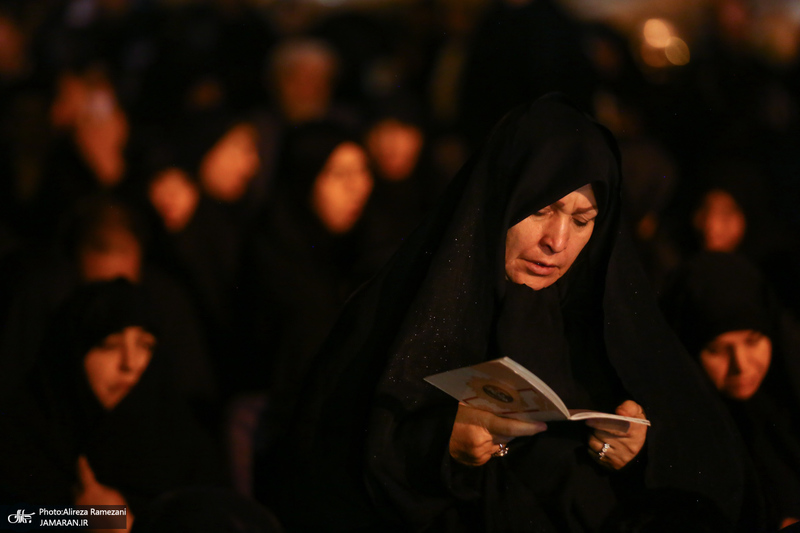 مراسم شب بیست و یکم ماه مبارک رمضان در حسینیه همدانیها