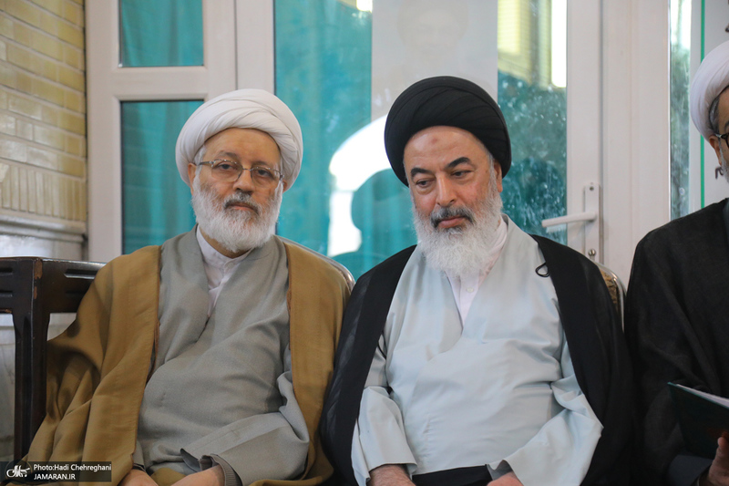 مراسم ختم مادر حجت الاسلام و المسلمین رسول جعفریان