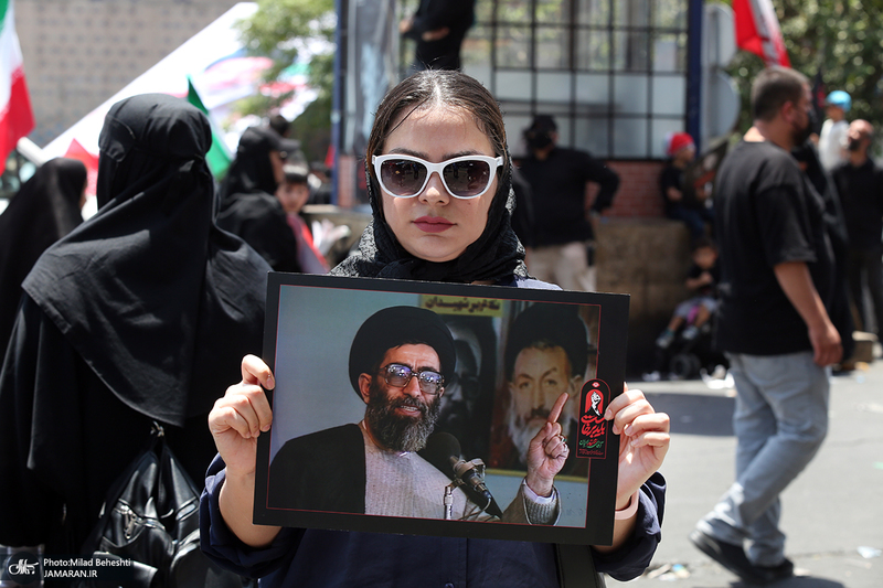 مراسم تشییع پیکر مطهر رهبر شهید انقلاب در تهران -11