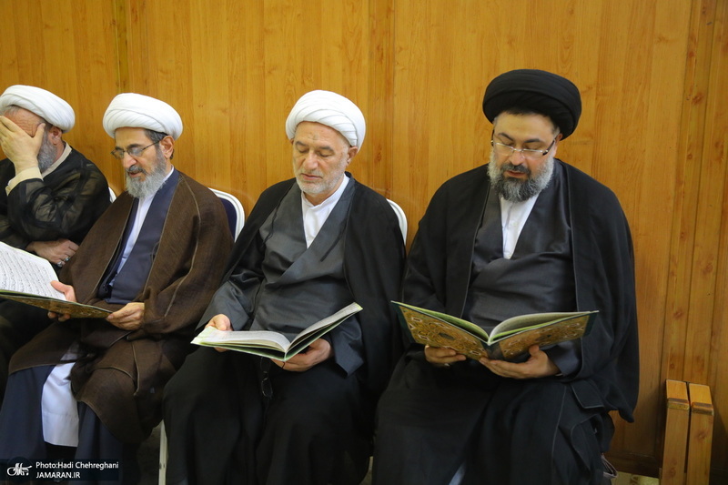 مراسم چهلمین روز درگذشت حاجیه خانم صدیقه بروجردی مادر شهید عیسی بروجردی