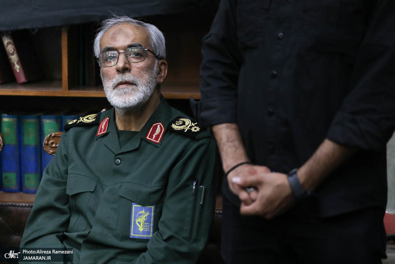 مراسم تکریم ۵۷ شهید گلگون کفن ارتش جمهوری اسلامی ایران