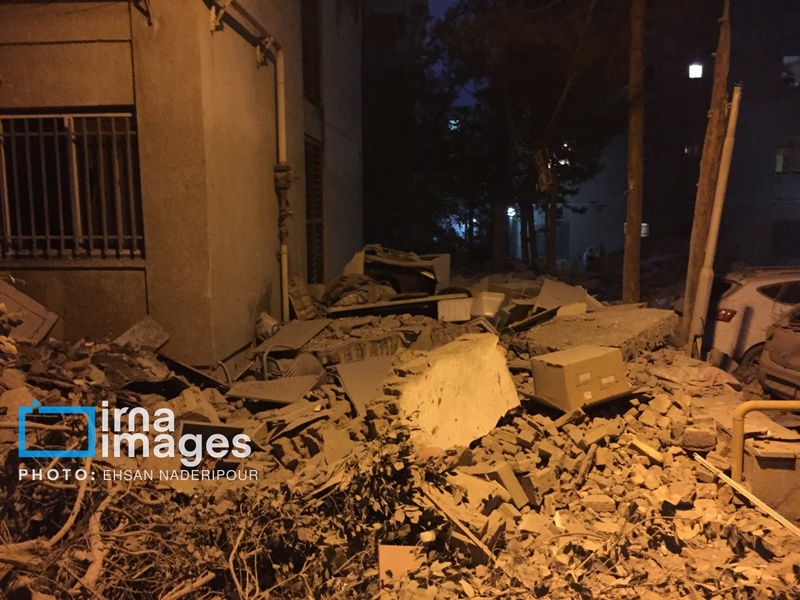 حمله رژیم صهیونیستی به مناطق مسکونی تهران + تصاویر