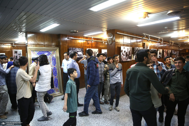 بازدید جمعی از جوانان هیئت ابناءالامام مسجد سید اصفهان