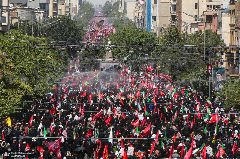 مراسم تشییع پیکر مطهر رهبر شهید انقلاب در تهران -6