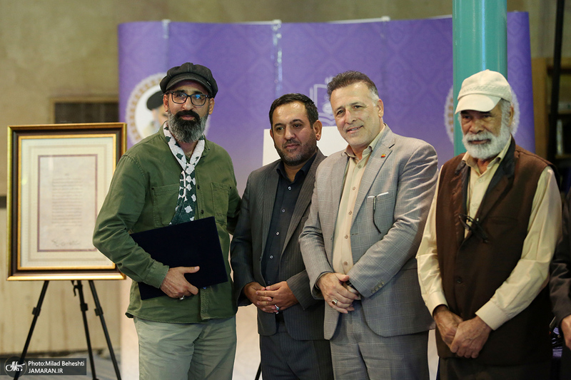 مراسم بزرگداشت هفته هنری بسیج در حسینیه جماران