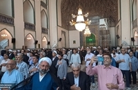 مراسم بزرگداشت مرحوم آیت‌الله العظمی محفوظی در حرم مطهر رضوی (27)