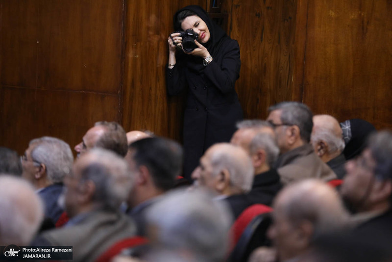 مراسم استاد ممتازی دانشگاه صنعتی شریف با حضور عارف