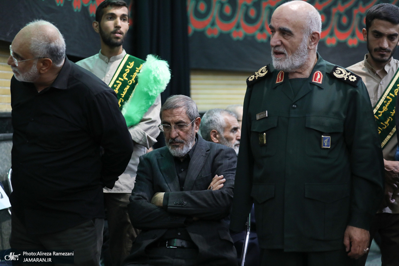 مراسم گرامیداشت سرداران غلامرضا محرابی و مهدی ربانی