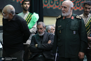 مراسم گرامیداشت سرداران غلامرضا محرابی و مهدی ربانی