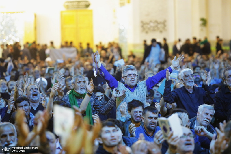 احیای شب نوزدهم ماه مبارک رمضان در حرم مطهر حضرت معصومه (ص)