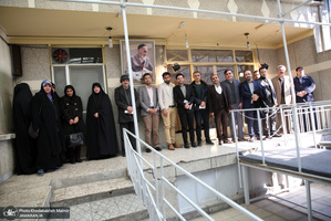 دیدار جمعی از هیئت موسس حزب راه ملت با سید حسن خمینی