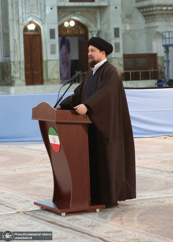 تجدید میثاق رئیس و نمایندگان مجلس شورای اسلامی با آرمان‌های امام خمینی(س)