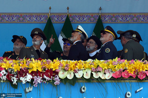 مراسم رژه روز ارتش در جوار حرم مطهر امام خمینی (س) - 2