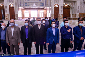 تجدید میثاق دانشجویان و برخی از اعضای جهاد دانشگاهی با آرمان های حضرت امام(س)