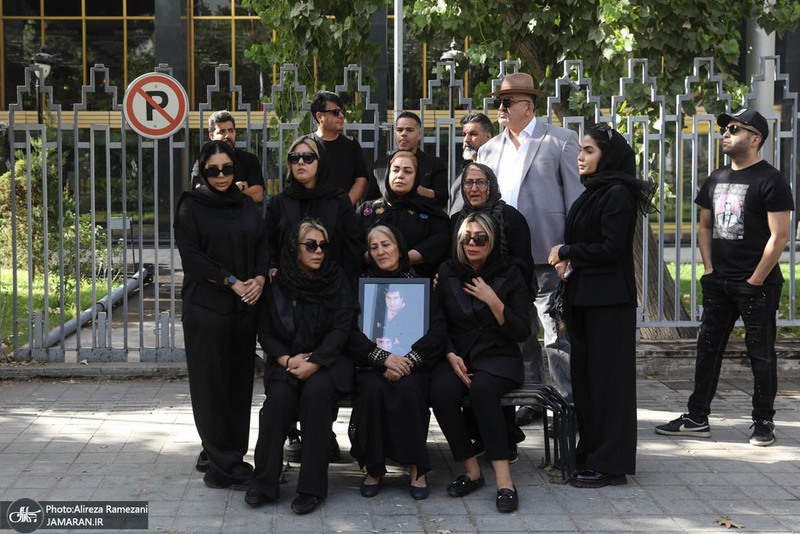 مراسم تشییع امید جهان