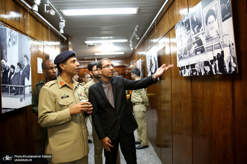 بازدید جمعی از اساتید و دانشجویان دانشگاه دفاع ملی پاکستان از جماران