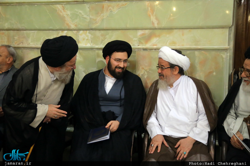 مراسم هفتمین روز درگذشت دختر آیت الله العظمی خویی(ره)