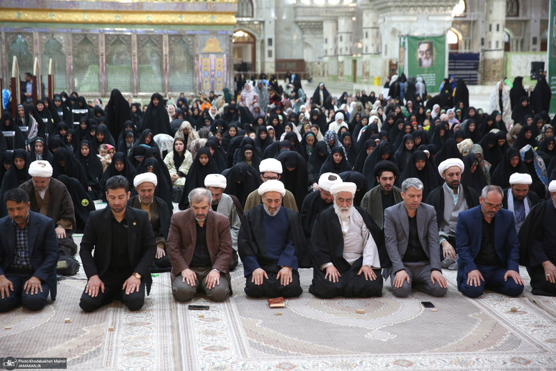 مراسم تحویل سال نو در حرم مطهر امام خمینی (س)