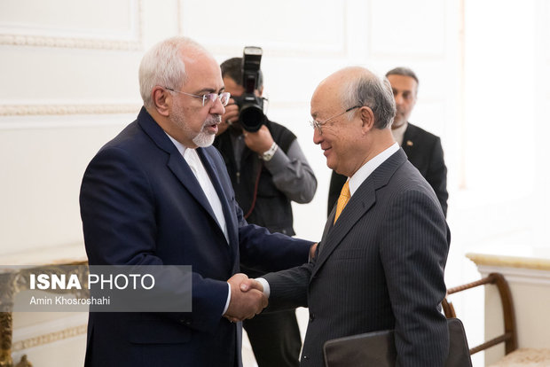 آمانو با ظریف دیدار کرد