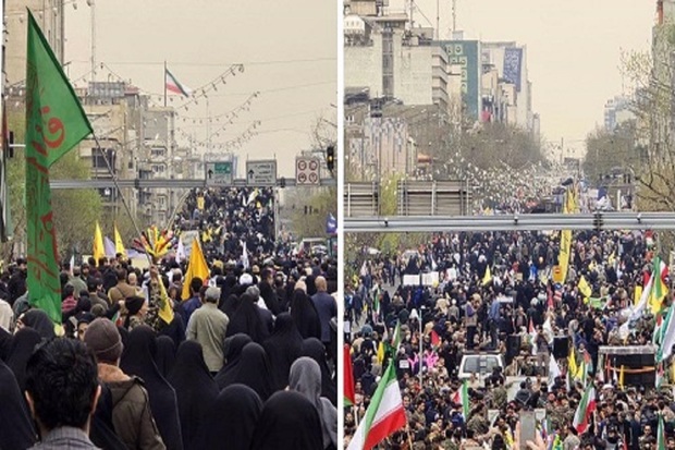 Millions march on International Quds Day to support Palestinians amid Israeli genocide