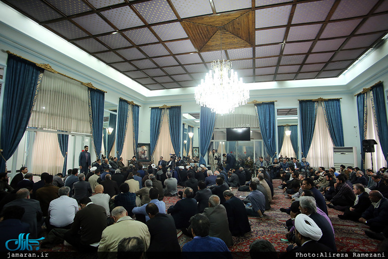 دیدار اصحاب فرهنگ و هنر با سید حسن خمینی