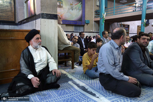 مراسم عید غدیر در حسینیه جماران