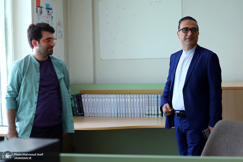 حضور رییس مرکز روابط عمومی و اطلاع رسانی وزارت ارتباطات در جماران