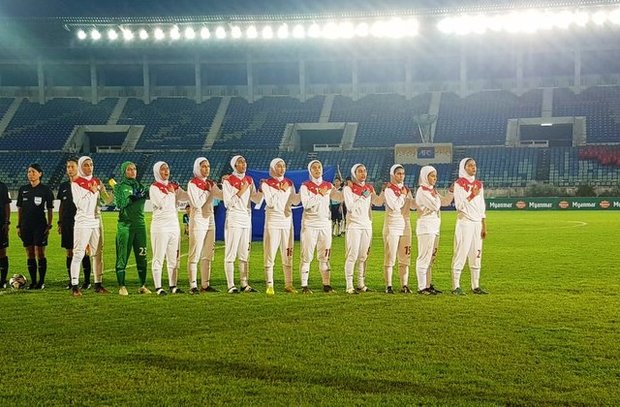 صعود فوتبالیست‌های جوان دختر ایران به مرحله دوم قهرمانی آسیا
