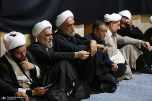 مراسم بزرگداشت آیت الله حسن صانعی (ره) در حسینیه جماران -1