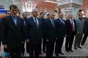 ادای احترام رئیس شورای جمهوری ملی بلاروس به مقام شامخ بنیانگذار جمهوری اسلامی ایران