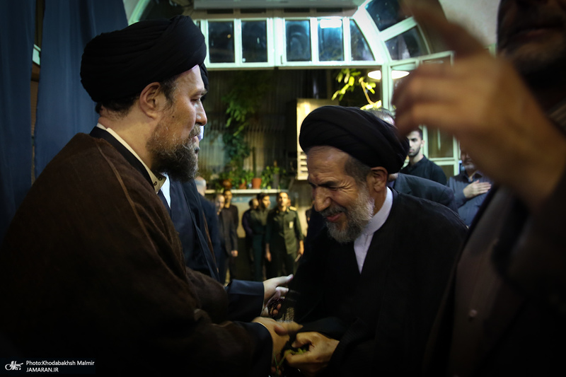 مراسم بزرگداشت آیت الله حسن صانعی (ره) در حسینیه جماران -1