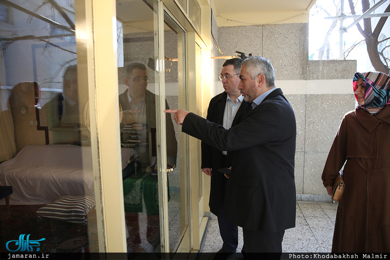 بازدید رییس سازمان بازرسی کشور ترکیه از بیت امام در جماران