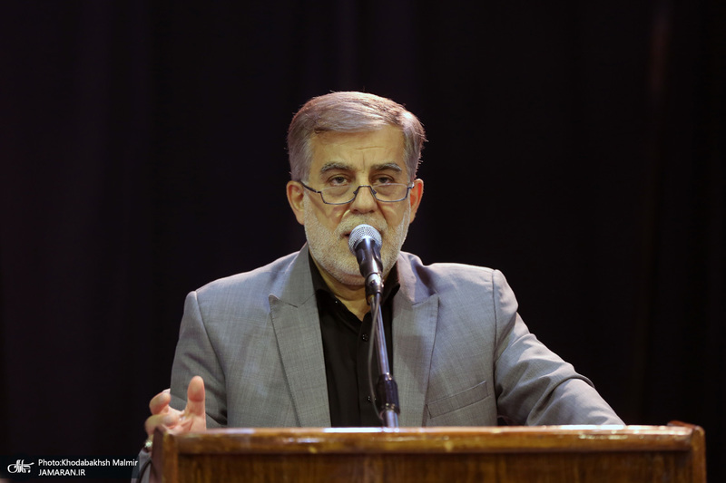 مراسم چهلمین روز مرحوم آیت الله صانعی در حسینیه جماران