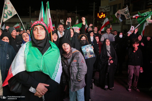 اجتماع حمایت از رزمندگان در مقابله با دشمن آمریکایی - صهیونی در پرند -2