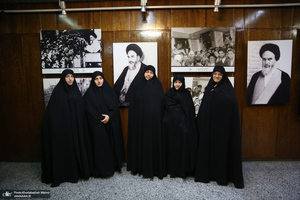 مراسم عزاداری هیئت «حسین جانم» در حسینیه جماران