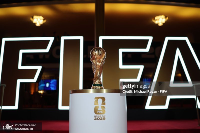 عکس| رونمایی از جایزه بهترین بازیکن زمین جام جهانی 2026