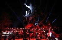 آیین رونمایی از بزرگترین مجسمه اقتباسی ایران (16)