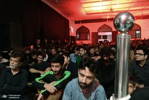 مراسم عزاداری حسینی در دانشگاه بین‌المللی امام خمینی (س) کراچی پاکستان
