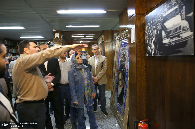 بازدید مدیران ارشد وزارتخانه های سوریه از بیت امام خمینی در جماران
