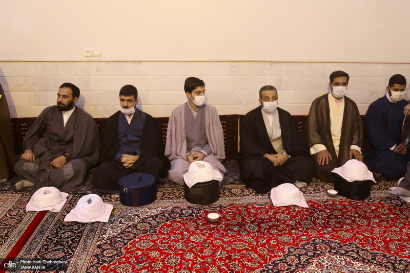 مراسم عمامه گذاری و جشن روز هفدهم ماه ربیع الاول در بیوت مراجع عظام تقلید