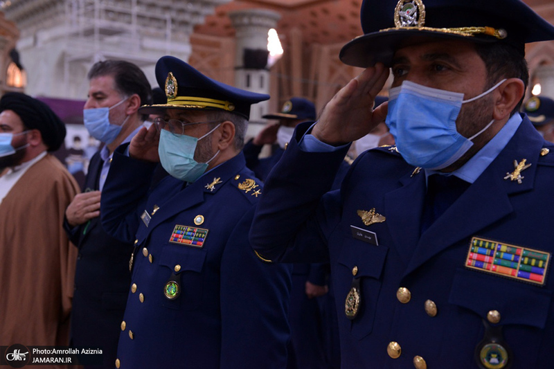 تجدید میثاق فرماندهان نیروی هوایی ارتش با آرمان های حضرت امام(س)