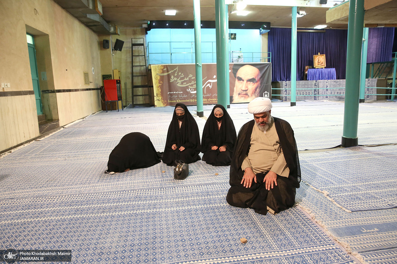 بازدید نماینده آیت الله العظمی یعقوبی از جماران / قیس طایی