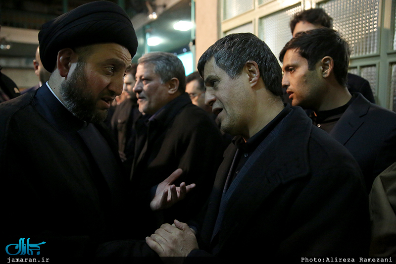 مراسم وداع با پیکر آیت الله هاشمی رفسنجانی(ره) در حسینیه جماران-17