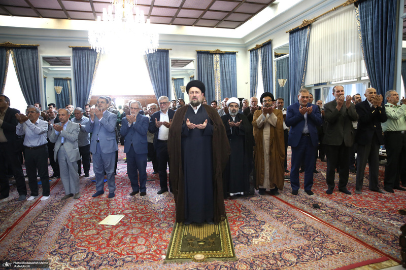 دیدار اعضا و دست اندرکاران ستاد مرکزی سی و ششمین سالگرد بزرگداشت امام خمینی با سید حسن خمینی