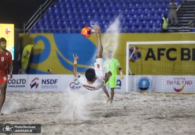 گزارش تصویری از فینال فوتبال ساحلی قهرمانی آسیا میان ایران و عمان