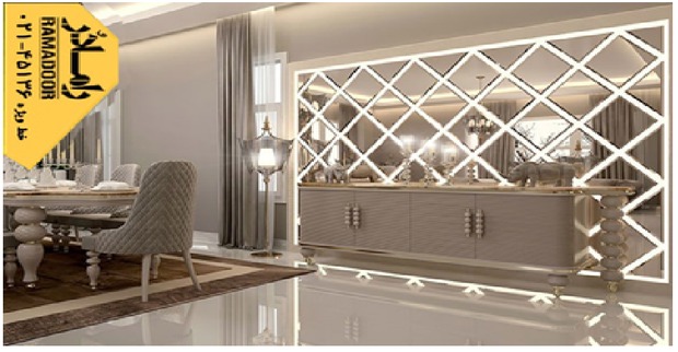 رنگ های قابل استفاده در آینه کاری منزل
