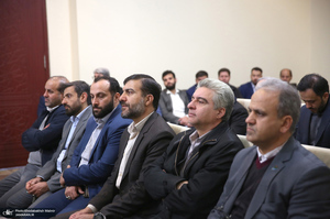 دیدار رئیس و مدیران بنیاد مستضعفان با سید حسن خمینی