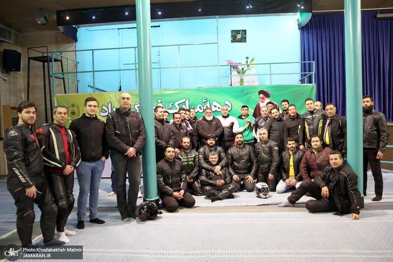 تجدید میثاق هیئت موتور سواران استان تهران با آرمانهای امام راحل