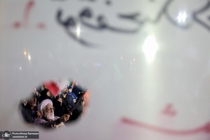 هشتادمین اجتماع پر شور مردم در میادین تهران