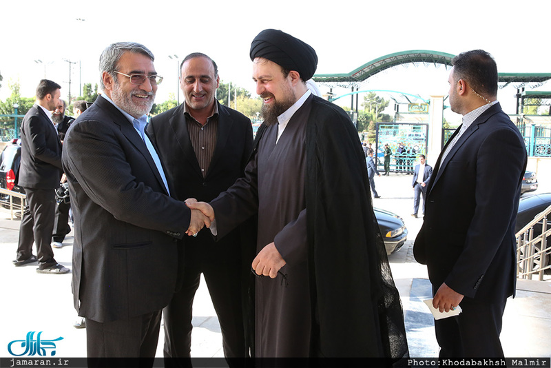 حاشیه تجدید میثاق رئیس جمهوری و هیات دولت با آرمان های حضرت امام(س)